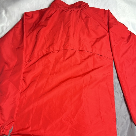 Ohio State Pullover OSU OH IOXXL Nylon Pullover Half Zip. See pic small hole - Picture 10 of 10